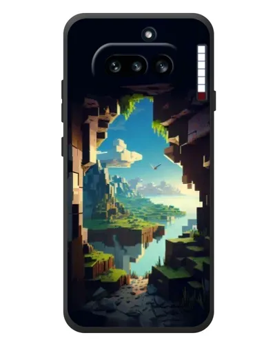 Чехол для Nothing Phone (4a) с картинкой «Вид из пещеры» Чехол для Nothing Phone (4a) с картинкой «Вид из пещеры»