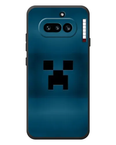 Чехол для Nothing Phone (4a) с картинкой «Крипер текстура» Чехол для Nothing Phone (4a) с картинкой «Крипер текстура»