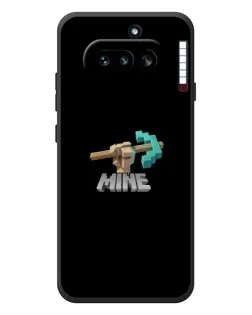Чехол для Nothing Phone (4a) с картинкой «Алмазная кирка»