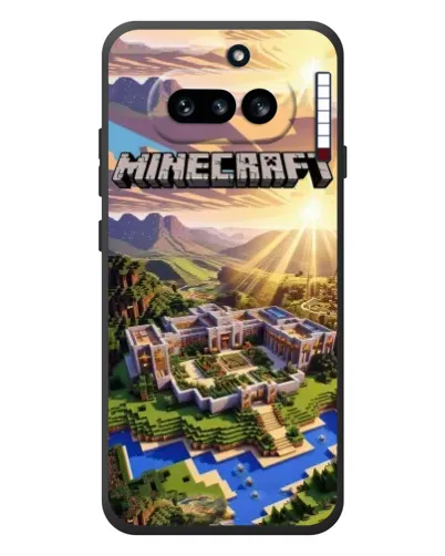 Чехол для Nothing Phone (4a) с картинкой «Minecraft панорама» Чехол для Nothing Phone (4a) с картинкой «Minecraft панорама»