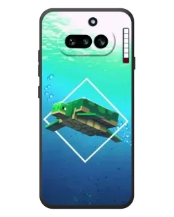 Чохол для Nothing Phone (4a) з картинкою «Черепаха Minecraft» Чохол для Nothing Phone (4a) з картинкою «Черепаха Minecraft»