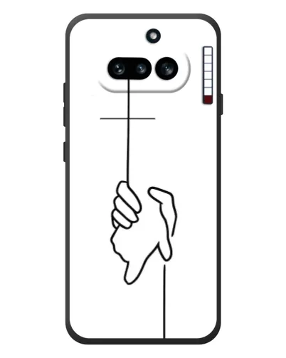 Чехол для Nothing Phone (4a) с картинкой «Рука держит»