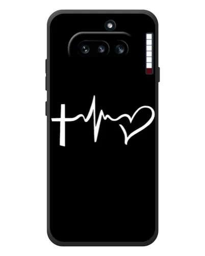 Чехол для Nothing Phone (4a) с картинкой «Пульс веры» Чехол для Nothing Phone (4a) с картинкой «Пульс веры»