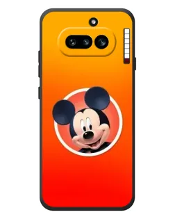 Чехол для Nothing Phone (4a) с картинкой «Mickey в круге»
