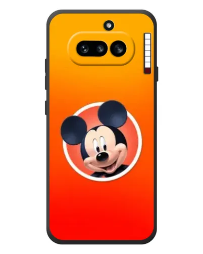 Чехол для Nothing Phone (4a) с картинкой «Mickey в круге» Чехол для Nothing Phone (4a) с картинкой «Mickey в круге»
