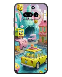 Чехол для Nothing Phone (4a) с картинкой «Монстр-трак приключения»