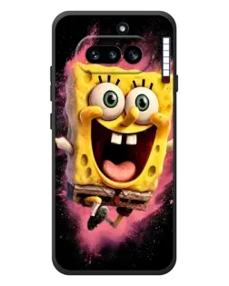Чехол для Nothing Phone (4a) с картинкой «Взрывной Спанч Боб»