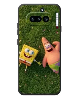 Чехол для Nothing Phone (4a) с картинкой «Друзья на лужайке»