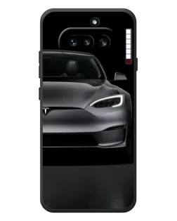 Чехол для Nothing Phone (4a) с картинкой «Tesla Model S Look»