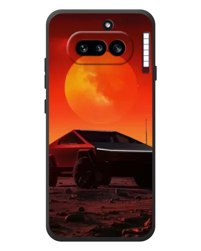 Чехол для Nothing Phone (4a) с картинкой «Cybertruck на Марсе» Чехол для Nothing Phone (4a) с картинкой «Cybertruck на Марсе»