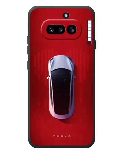 Чехол для Nothing Phone (4a) с картинкой «Tesla Top View» Чехол для Nothing Phone (4a) с картинкой «Tesla Top View»