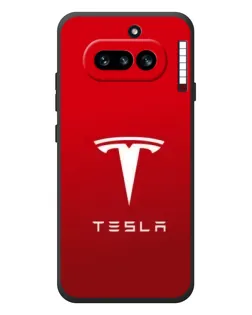 Чехол для Nothing Phone (4a) с картинкой «Tesla Red Classic»