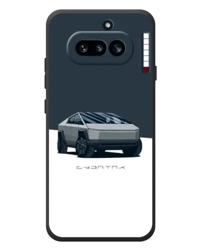 Чехол для Nothing Phone (4a) с картинкой «Серебристый Cybertruck Tesla» Чехол для Nothing Phone (4a) с картинкой «Серебристый Cybertruck Tesla»