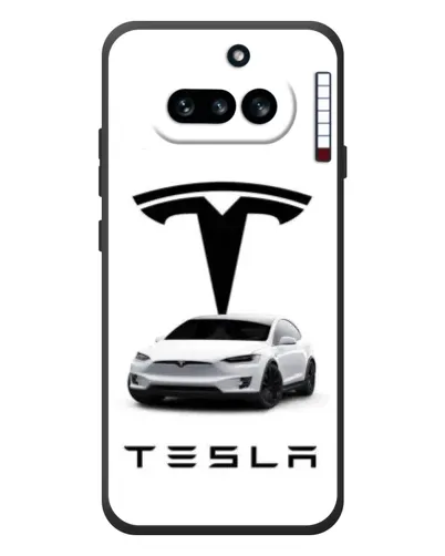 Чехол для Nothing Phone (4a) с картинкой «Tesla White Style» Чехол для Nothing Phone (4a) с картинкой «Tesla White Style»
