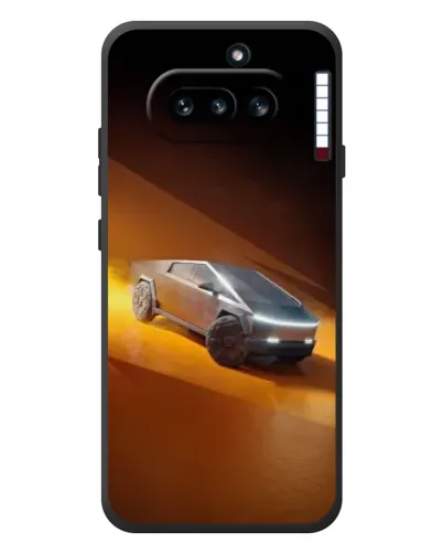 Чехол для Nothing Phone (4a) с картинкой «Cybertruck в пустыне» Чехол для Nothing Phone (4a) с картинкой «Cybertruck в пустыне»