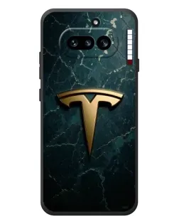 Чехол для Nothing Phone (4a) с картинкой «Мраморная Tesla Gold» Чехол для Nothing Phone (4a) с картинкой «Мраморная Tesla Gold»