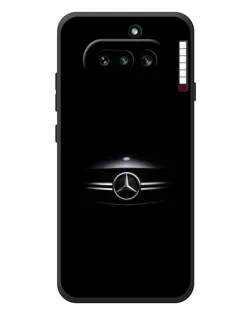 Чехол для Nothing Phone (4a) с картинкой «Mercedes — абстрактные линии»