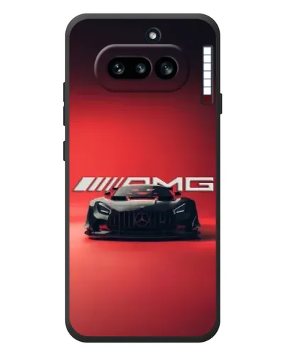 Чехол для Nothing Phone (4a) с картинкой «Mercedes AMG — красная линия» Чехол для Nothing Phone (4a) с картинкой «Mercedes AMG — красная линия»
