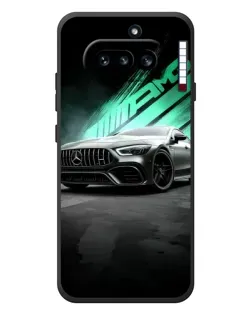Чехол для Nothing Phone (4a) с картинкой «Темный Mercedes AMG»
