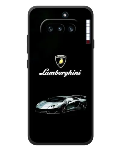 Чехол для Nothing Phone (4a) с картинкой «Логотип Lamborghini классика»