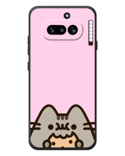 Чехол для Nothing Phone (4a) с картинкой «Pusheen и печенье»