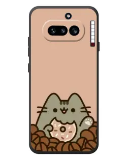 Чехол для Nothing Phone (4a) с картинкой «Кофейный Пушин» Чехол для Nothing Phone (4a) с картинкой «Кофейный Пушин»