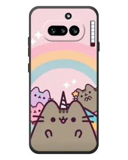 Чехол для Nothing Phone (4a) с картинкой «Единорог Pusheen» Чехол для Nothing Phone (4a) с картинкой «Единорог Pusheen»