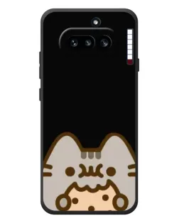 Чехол для Nothing Phone (4a) с картинкой «Пушин на черном» Чехол для Nothing Phone (4a) с картинкой «Пушин на черном»