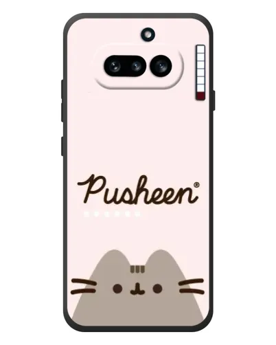 Чехол для Nothing Phone (4a) с картинкой «Pusheen логотип»