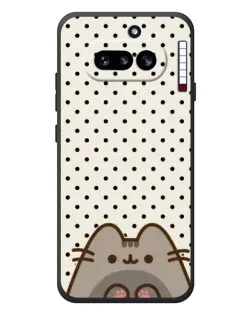Чехол для Nothing Phone (4a) с картинкой «Пушин в горошек» Чехол для Nothing Phone (4a) с картинкой «Пушин в горошек»
