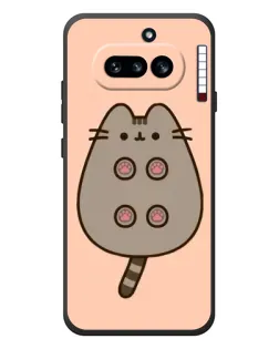Чехол для Nothing Phone (4a) с картинкой «Пушин пузиком кверху» Чехол для Nothing Phone (4a) с картинкой «Пушин пузиком кверху»