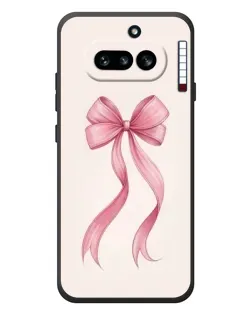 Чехол для Nothing Phone (4a) с картинкой «Розовый бант»