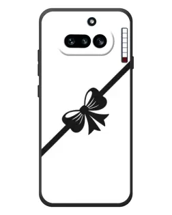 Чехол для Nothing Phone (4a) с картинкой «Диагональный бант»