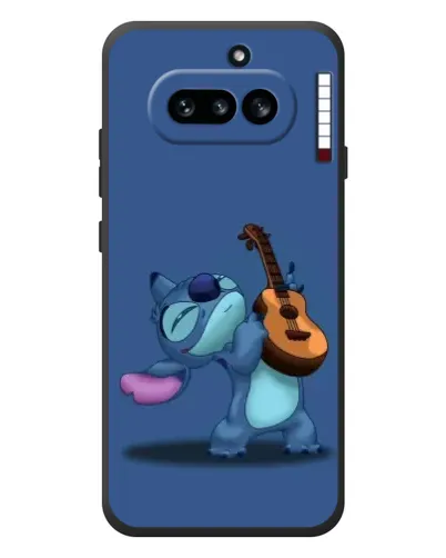 Чехол для Nothing Phone (4a) с картинкой «Стич с укулеле» Чехол для Nothing Phone (4a) с картинкой «Стич с укулеле»