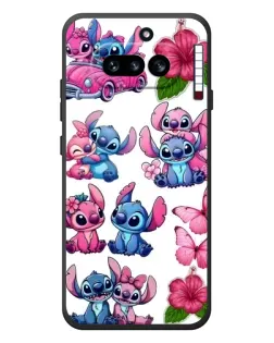Чохол для Nothing Phone (4a) з картинкою «Стікери Stitch та Angel» Чохол для Nothing Phone (4a) з картинкою «Стікери Stitch та Angel»