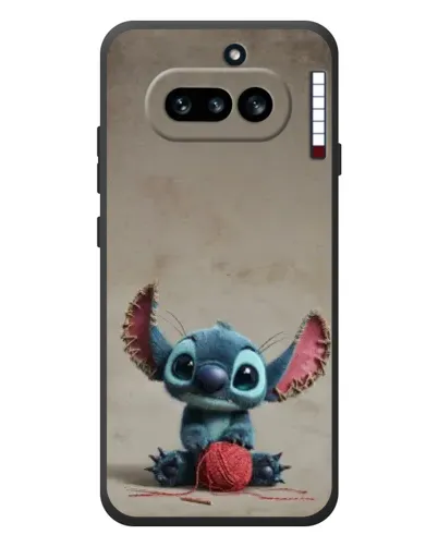 Чехол для Nothing Phone (4a) с картинкой «Стич на коричневом фоне» Чехол для Nothing Phone (4a) с картинкой «Стич на коричневом фоне»