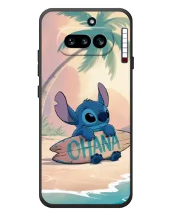 Чохол для Nothing Phone (4a) з картинкою «Стіч на серфі» Чохол для Nothing Phone (4a) з картинкою «Стіч на серфі»
