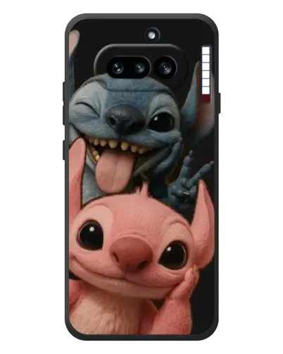 Чехол для Nothing Phone (4a) с картинкой «Стич и Ангел» Чехол для Nothing Phone (4a) с картинкой «Стич и Ангел»