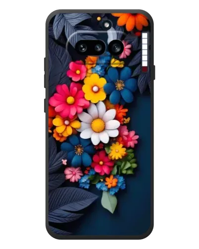 Чехол для Nothing Phone (4a) с картинкой «Цветочная феерия» Чехол для Nothing Phone (4a) с картинкой «Цветочная феерия»