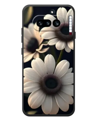 Чехол для Nothing Phone (4a) с картинкой «Белые маргаритки макро» Чехол для Nothing Phone (4a) с картинкой «Белые маргаритки макро»