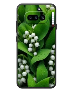 Чехол для Nothing Phone (4a) с картинкой «Ландыши в зелени»