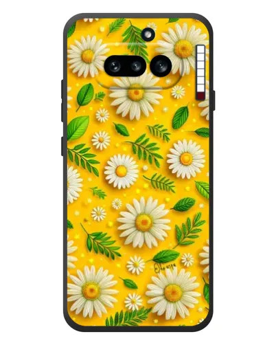 Чехол для Nothing Phone (4a) с картинкой «Ромашковое солнце» Чехол для Nothing Phone (4a) с картинкой «Ромашковое солнце»