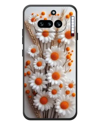 Чехол для Nothing Phone (4a) с картинкой «Белые сухоцветы» Чехол для Nothing Phone (4a) с картинкой «Белые сухоцветы»