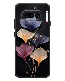 Чехол для Nothing Phone (4a) с картинкой «Лиловые цветы грации»