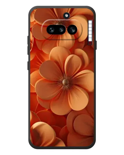 Чехол для Nothing Phone (4a) с картинкой «Оранжевый макро цветок» Чехол для Nothing Phone (4a) с картинкой «Оранжевый макро цветок»