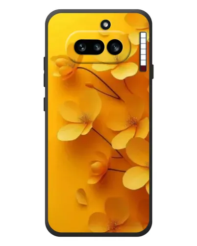 Чехол для Nothing Phone (4a) с картинкой «Золотые лепестки» Чехол для Nothing Phone (4a) с картинкой «Золотые лепестки»