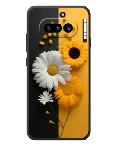 Чехол для Nothing Phone (4a) с картинкой «Подсолнух и ромашка» Чехол для Nothing Phone (4a) с картинкой «Подсолнух и ромашка»