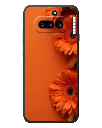 Чехол для Nothing Phone (4a) с картинкой «Оранжевые герберы» Чехол для Nothing Phone (4a) с картинкой «Оранжевые герберы»