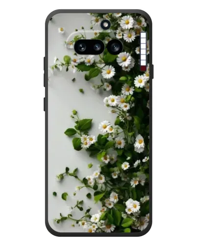 Чехол для Nothing Phone (4a) с картинкой «Ветка мелких белых цветов» Чехол для Nothing Phone (4a) с картинкой «Ветка мелких белых цветов»