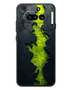 Чохол для Nothing Phone (4a) з картинкою «Салатовий розлом скелі» Чохол для Nothing Phone (4a) з картинкою «Салатовий розлом скелі»